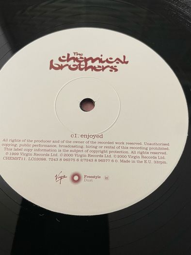 The Chemical Brothers - Music Response - 12" Vinyl EP - 2000 CHEMST11