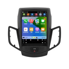 2Din Android 14 Car Multimedia Player for Ford Fiesta MK7 2009-2016 GPS Carplay Auto 4G AI Intelligent Screen Autoradio 360 Cam