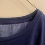Navy pyjama top (XL) Image 2