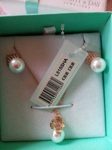 Necklace & Ear Rings by Knight & Day Jewellery