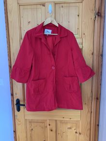 Red paco jacket