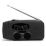 BRAND NEW 3 LED Lights Flashlight Hand Crank Radio 1000mAh Power Bank USB Charger Portable Solar Radio AM/FM NOAA Weather Radio Image 3