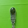 Sterling silver spoon with amber Image 2