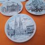 Six Winterling China Coasters/Nibbles Dishes Image 5