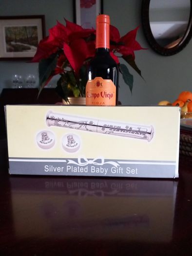 Silver Plated Baby Gift Set