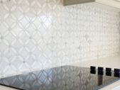 Kensington Bianco Carrara Marble Mosaic 29x29cm - Clearance Tlie