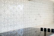 Kensington Bianco Carrara Marble Mosaic 29x29cm - Clearance Tlie