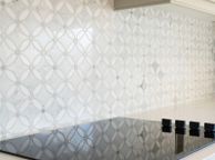main image for ad Kensington Bianco Carrara Marble Mosaic 29x29cm - Clearance Tlie