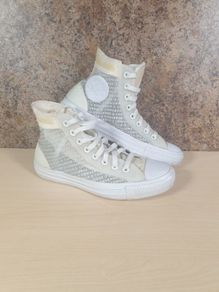 CONVERSE Chuck Taylor Translucent Hi tops Size UK 6.5 EU 39.5 unisex womens mens runners trainers shoes footwear