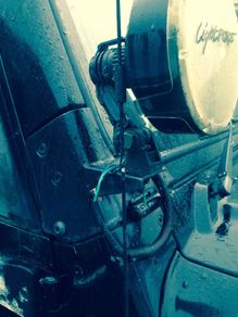 Jeep Wrangler TJ Spot light brackets
