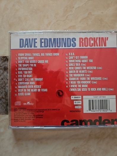 Dave Edmunds CD - Rockin'  (NEW)