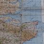 England and South East London Military Cloth Map Image 9