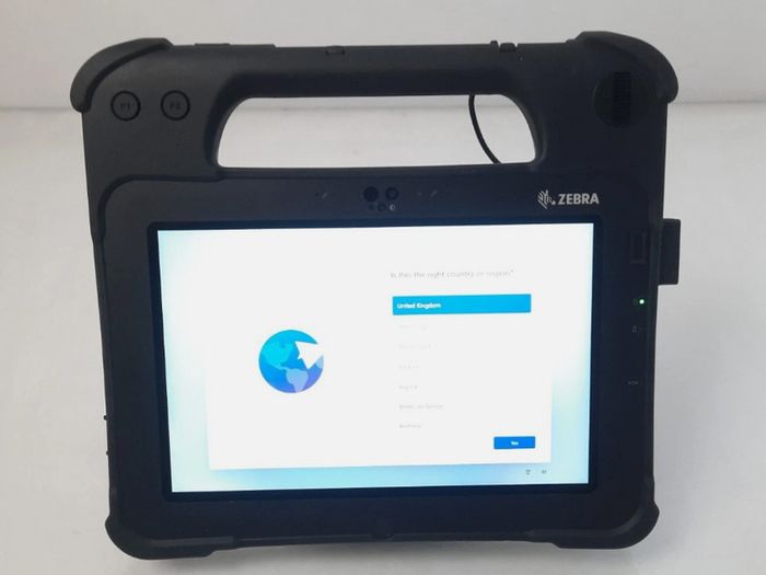 Zebra XPad L10ax Rtl-10C01 Rugged Touchscreen Tablet / Laptop i7-1185G7 16GB Ram 500GB NVME SSD Win 11 Pro
