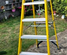 Werner 8 thread Fibreglass Ladder