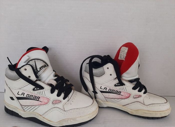 vintage LA Gear collectable 1991 youth Regulator trainers