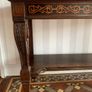 Antique Oak Hall / Console Table Image 5