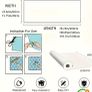 Bathroom Waterproof Sticker Wall paper Sticker Self-Adhesive Bathroom Wall Wall Covering  Marble Wallpaper Image 2