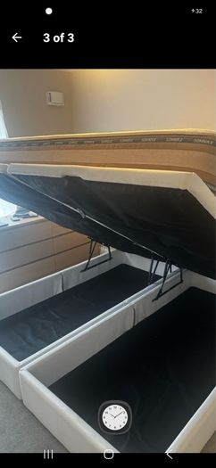 double bed ottoman