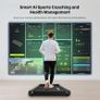 Walking Pad Smart AI Under Desk Treadmill Portable Small 2 in 1 Treadmills for Home Office Jogging Running Machine TicSports Zwift Kinomap with LED Display Remote Control 6 KMH Easy Storage Image 6