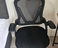 office chair and desk