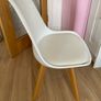 Set of 2 Eames Style Dining Chairs Image 3