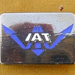 International Air Tattoo (IAT) - enamel badge (c.1980's). A Scarce Badge.