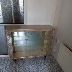 glass cabinet and corner unit