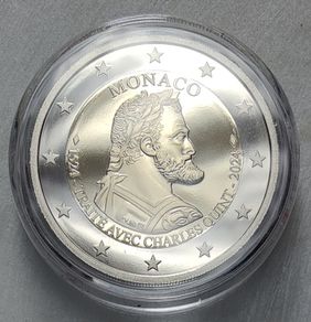 Monaco 2 Euro Base Metals Proof Coin 2024 - 500th Anniversary of the Principality of Monaco