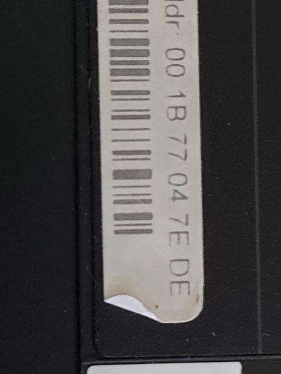 Lenovo T60p IBM Thinkpad, in excellent cosmetic condition, Battery is Good but states Error with Date & Time, and displays Lock Sign