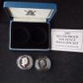 1992 Royal Mint Silver Proof 10p Two-Coin Set ( Complete with COA and Box ) Image 4