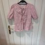 pink stripe top Image 3