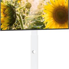 NEW SALE | TV Floor Stand for 30-70 inch LED LCD OLED Plasma Flat Curved TVs, Height Adjustable Tall TV Stand with Brackets up to 40kg, Max VESA 600x400mm White