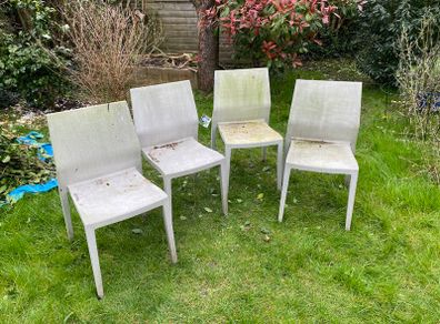 4 Italian Outdoor Chairs