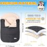 Winter Baby Car Seat Footmuff, Universal Car Seat Blanket for Baby w/Adjustable Collar, Waterproof Baby Car Seat Cover w/Zip, Warm Berber Fleece, Detachable and Machine Washable (Dark Grey) Image 2