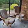 Ercol studio couch and 2 chairs Image 3