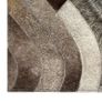 Rug Genuine Hair-on Leather Patchwork 160x230 cm Grey/Silver Image 3
