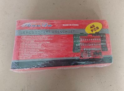 New socket set - 46 pieces