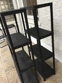 2 ikea shelving units