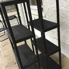 2 ikea shelving units