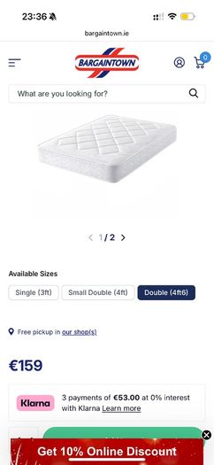 king size bed