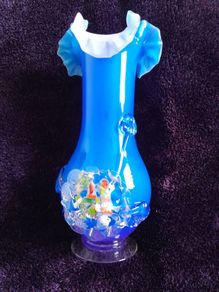 VASE - Blue Glass - Murano