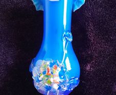 VASE - Blue Glass - Murano