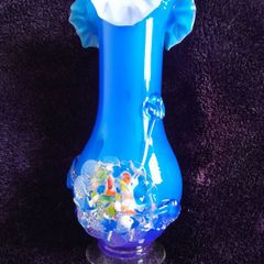 VASE - Blue Glass - Murano