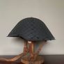 Original Cold War East German M56/76 Stahlhelm with camouflage net. NVA. Complete. Militaria Image 3