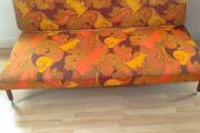 Vintage Psychedelic Groovy 1970s Sofa Bed
