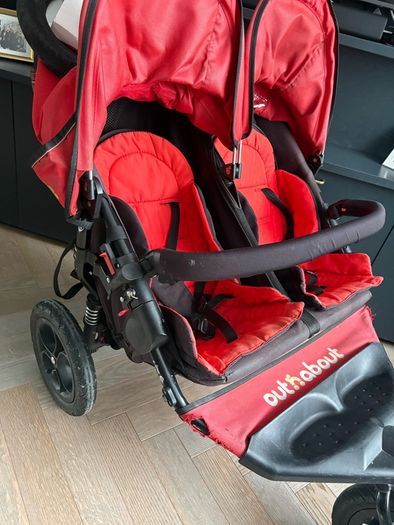 Out n about double buggy