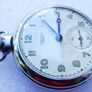 Vintage White Smiths Empire CASED CYLINDER POCKET WATCH (in working order) Image 10