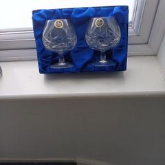 cavan crystal brandy glasses