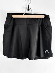HEAD Tennis Black Club Womens Basic Skort