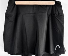 HEAD Tennis Black Club Womens Basic Skort